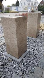 2 colonnes de granit, blocs complets, granit, statue de jard, Enlèvement, Neuf