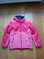 Ski kleding meisje: jas 140 / broek 128-134, Autres marques, Comme neuf, Enlèvement, Ski