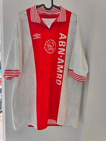 Ajax thuisshirt Umbro 1996 XL authentieke originele vintage