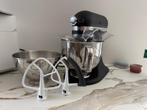 Kitchenaid artisan keukenrobot vulkaanzwart, Elektronische apparatuur, Keukenmixers, Ophalen, Gebruikt