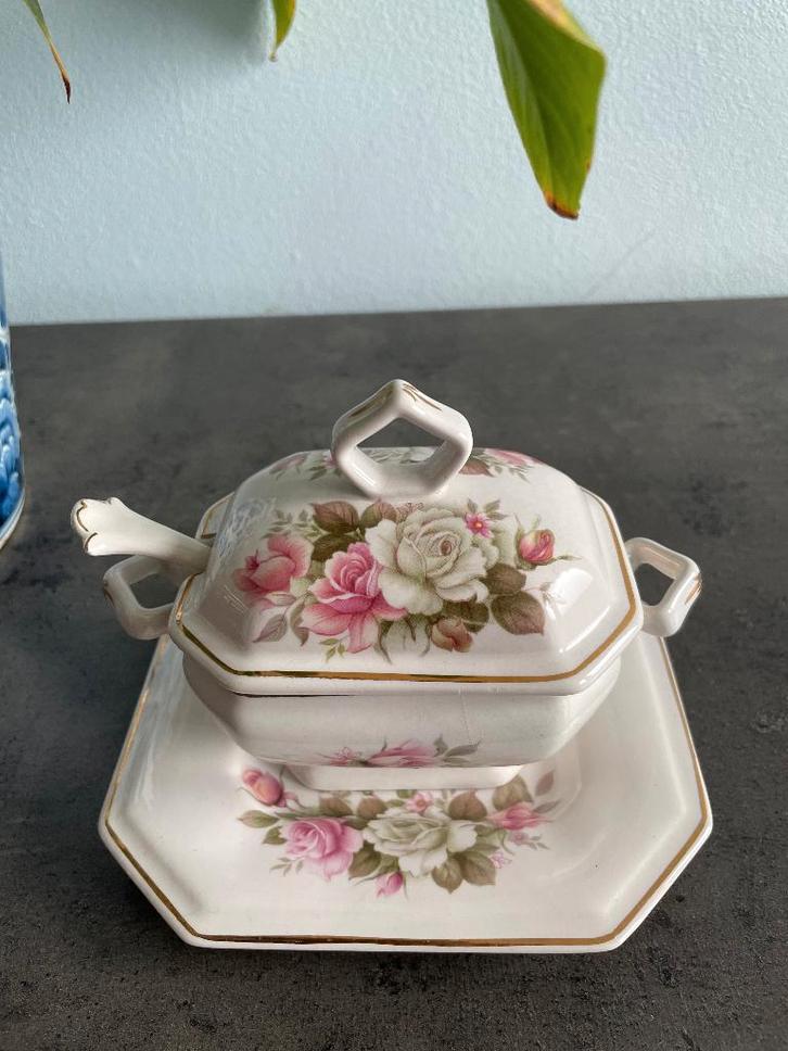 Vintage porseleinen mini-terrines, Antiek en Kunst, Antiek | Porselein, Ophalen