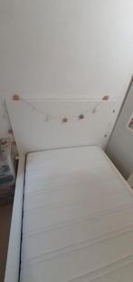 Lit 1 personne MALM (ikea) 90x200 a vendre, Huis en Inrichting, Slaapkamer | Bedden, Ophalen, Zo goed als nieuw