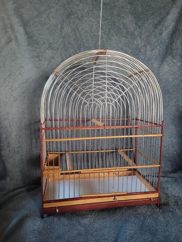 Surinaamse zangkooi, Animaux & Accessoires, Oiseaux | Cages & Volières, Neuf, Cage à oiseaux, Bois, Enlèvement