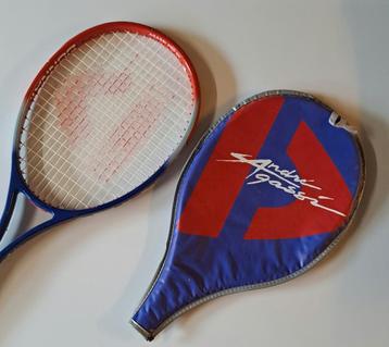 Tennisracket "Andre Agassi" van Donnay beschikbaar voor biedingen