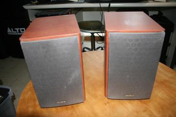 Haut-parleurs Sony, Moins de 60 watts, Comme neuf, Enlèvement, Haut-parleurs Frontaux, Arrière ou Stéréo