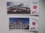 Duostamps architectuur, Ophalen of Verzenden, Gestempeld, Gestempeld