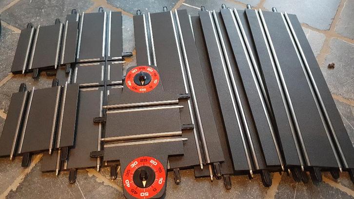 Carrera Go!!! Racebaanonderdeel 9 stuks, Kinderen en Baby's, Speelgoed | Racebanen, Gebruikt, Onderdelen, Elektrisch, Carrera