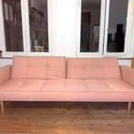 Canapé lit design clic-clac rose corail, Tissus, Design scandinave, 200 à 250 cm, Banc droit