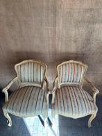 2 antieke gestoffeerde stoelen, Ophalen