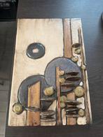 Vintage keramisch wandpaneel, Antiek en Kunst, Ophalen