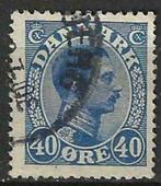 Denemarken 1921/1930 - Yvert 143 - Koning Christiaan X (ST), Timbres & Monnaies, Timbres | Europe | Scandinavie, Danemark, Affranchi