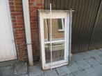 oude houten raam met enkel glas jaren 50, Doe-het-zelf en Bouw, Glas en Ramen, Ophalen