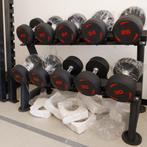 Nieuwe in verpakking pu urethane dumbells set, Ophalen, Zo goed als nieuw