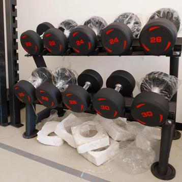 Nieuwe in verpakking pu urethane dumbells set, Enlèvement, Comme neuf
