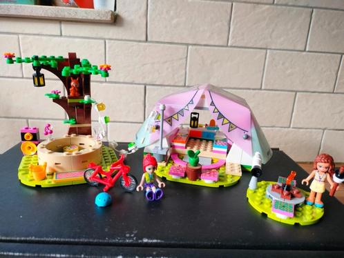 Lego Friends kamperen 41392, Kinderen en Baby's, Speelgoed | Duplo en Lego, Zo goed als nieuw, Lego, Complete set, Ophalen of Verzenden