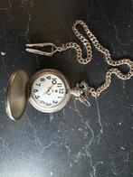 Antieke klok, Ophalen, Overige materialen, Zakhorloge, Met ketting