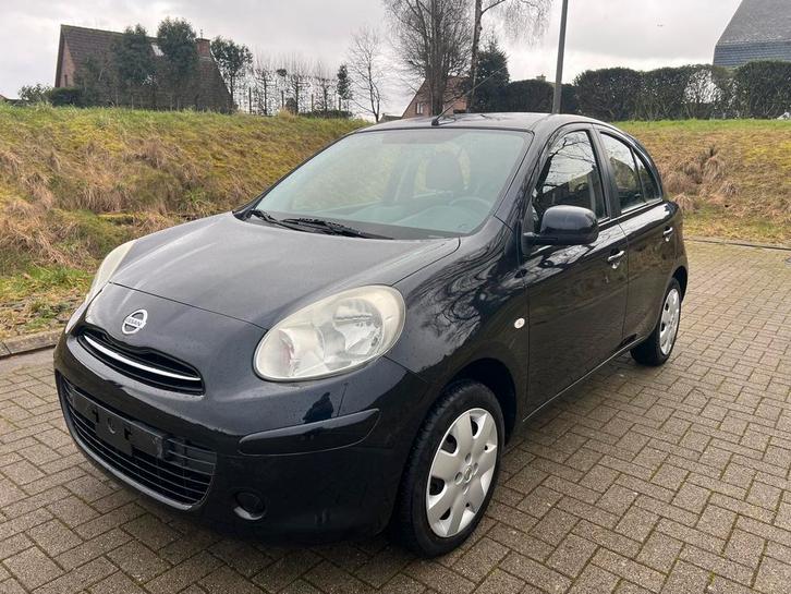 Nissan Micra/1.2 Benzine/115.000 km/2013/Euro5/Airco, Auto's, Nissan, Bedrijf, Micra, ABS, Airbags, Airconditioning, Alarm, Boordcomputer