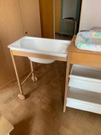 Table à langer et rallonge pour baignoire, Enfants & Bébés, Enlèvement, Utilisé, Coussin à langer, Autres marques