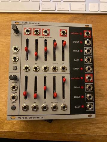 Verbos multi envelope eurorack