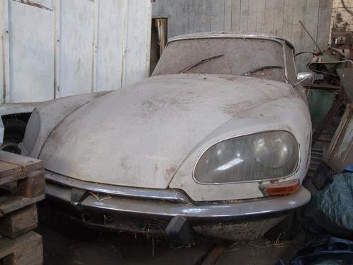 Citroën Dspécial 1974, 45 jaar niet gereden, Auto's, Oldtimers, Particulier, Citroën, Wit, Ophalen