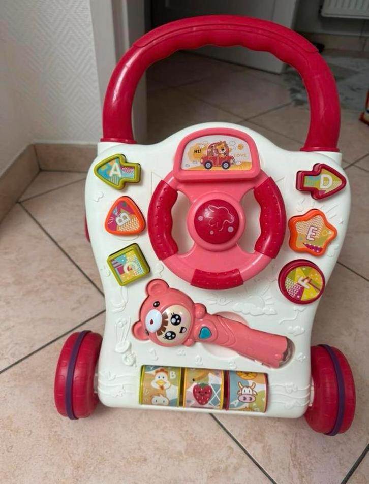 Loopwagen meisje, Kinderen en Baby's, Speelgoed | Vtech, Zo goed als nieuw, Ophalen