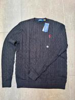 Kabel trui Ralph Lauren Zwart maat M, Maat 48/50 (M), Zwart, Ralph Lauren, Nieuw