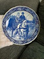 Groot bord Delfts blauw, Antiek en Kunst, Ophalen