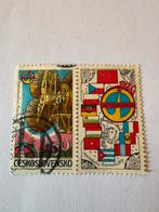 Tsjechoslowakije 1978 Sovjet ruimte-interkosmos postzegel, Postzegels en Munten, Ophalen of Verzenden