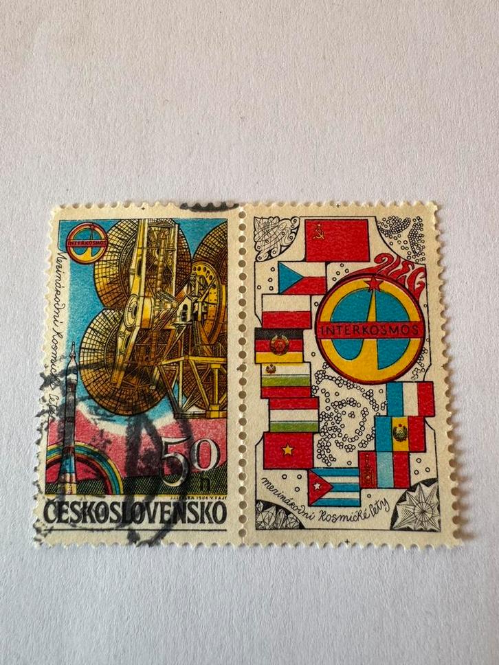 Tsjechoslowakije 1978 Sovjet ruimte-interkosmos postzegel, Postzegels en Munten, Postzegels | Europa | Rusland, Ophalen of Verzenden