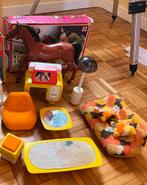 Vintage Sindy Doll & Barbie woonkamer en paard 70', Ophalen, Gebruikt, Accessoires