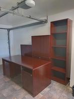 Volledige bureau met kasten en ladeblokken, Ophalen