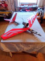 RC-vliegtuig met elektrische turbine, Hobby en Vrije tijd, Modelbouw | Radiografisch | Vliegtuigen, Ophalen, Gebruikt, Elektro