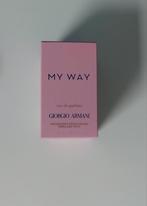 Parfum My Way Armani 30ml rechargeable, Handtassen en Accessoires, Uiterlijk | Parfum, Nieuw, Ophalen of Verzenden