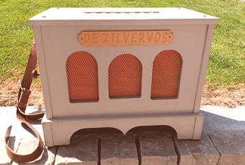 Kleine draaiorgel - Zilvervos - Eddy Godderis beschikbaar voor biedingen