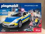 Playmobil politie Porsche 70066, Kinderen en Baby's, Speelgoed | Playmobil, Ophalen, Gebruikt, Complete set
