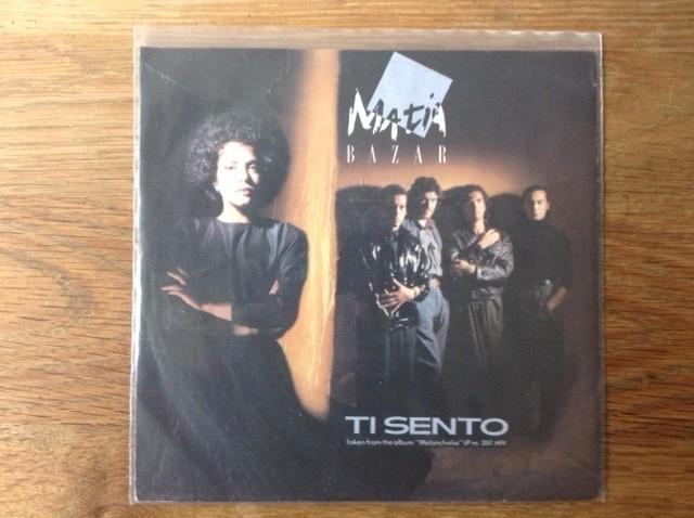 single matia bazar, Cd's en Dvd's, Vinyl Singles, Single, Pop, 7 inch, Ophalen of Verzenden