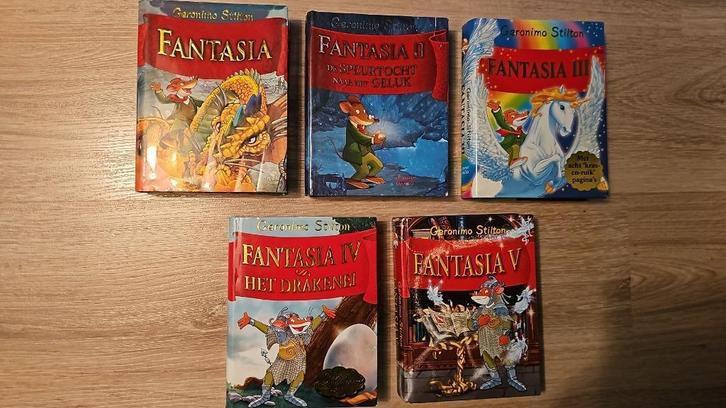 Geronimo Stilton - reeks fantasia (zie andere zoekertjes), Boeken, Kinderboeken | Jeugd | onder 10 jaar, Zo goed als nieuw, Fictie algemeen