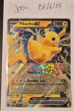 pokemon - pikachu ex #63, Ophalen of Verzenden, Nieuw, Losse kaart, Foil
