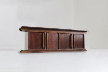 Vintage Italian sideboard solid wood 1960s beschikbaar voor biedingen