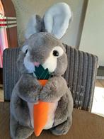 Konijn met wortel 30 cm (NIEUW), Ophalen of Verzenden, Nieuw, Konijn