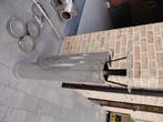 Inox dubbelwandige schouwelementen 150 mm, Ophalen, Gebruikt, Inox