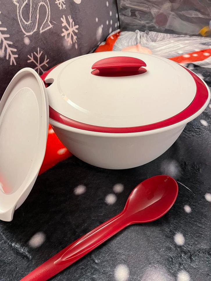 Isoduo kom tupperware, Huis en Inrichting, Keuken | Tupperware, Nieuw, Bak of Kom, Wit, Ophalen of Verzenden