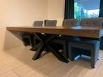 Eettafel, Huis en Inrichting, Tafels | Eettafels, Ophalen, 200 cm of meer, 50 tot 100 cm, Zo goed als nieuw