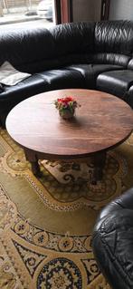 Ronde salontafel, Ophalen