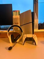 Playstation 5 slim 1tb + controller + draadloze headset, Games en Spelcomputers, Ophalen, Nieuw