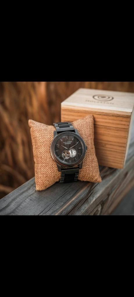 Holzkern Amsterdam automatic nieuwstaat !, Handtassen en Accessoires, Horloges | Heren, Zo goed als nieuw, Ophalen of Verzenden
