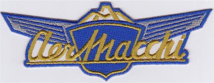 Aermacchi stoffen opstrijk patch embleem, Motoren, Accessoires | Overige, Nieuw, Verzenden