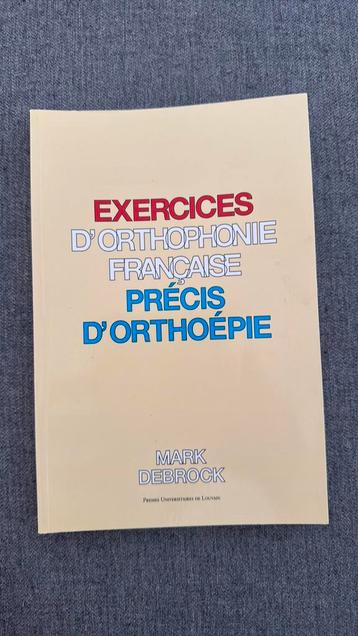 Exercises d' orthonophine Francaise precis d' orthopedie beschikbaar voor biedingen