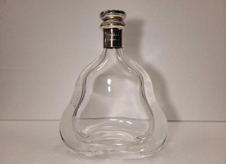 Baccarat kristal en zilver Karaf Richard Hennesy Cognacfles, Antiek en Kunst, Antiek | Glaswerk en Kristal, Ophalen of Verzenden