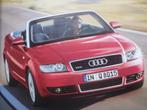 Audi A4 Cabrio Brochure, Boeken, Auto's | Folders en Tijdschriften, Verzenden, Audi